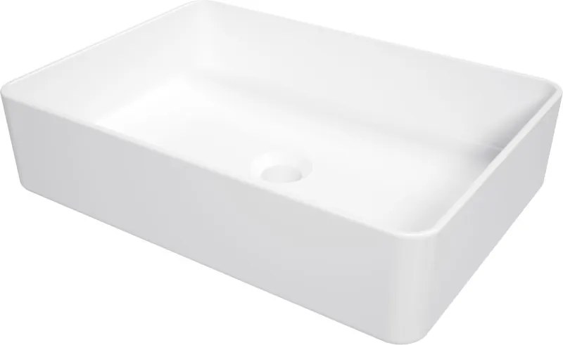 Square pultra ültethető kerámia mosdó