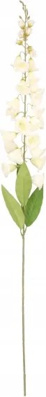 Mesterséges ág gyűszűvirág 98 cm krémszínű művirág növény
