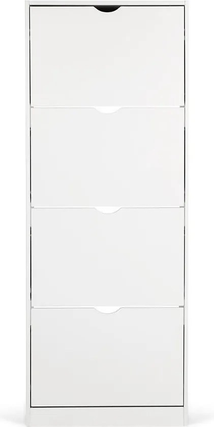 AVENBERG SLIM FLIP 4 Cipőtartó - fehér