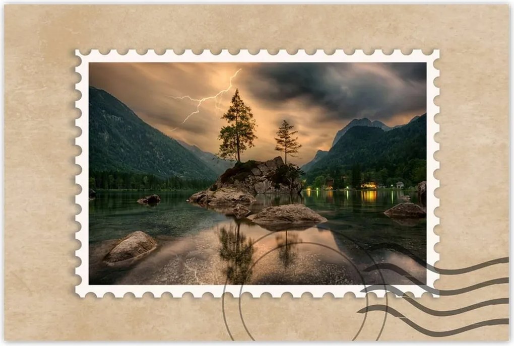 Poszterek 60x40 Hegyi szépség Tájkép