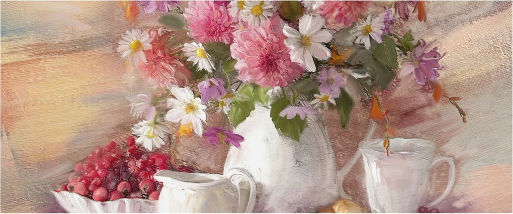 Fotótapéta Dekoratív Fali Tapéta Képek Mezei virágok 250x104