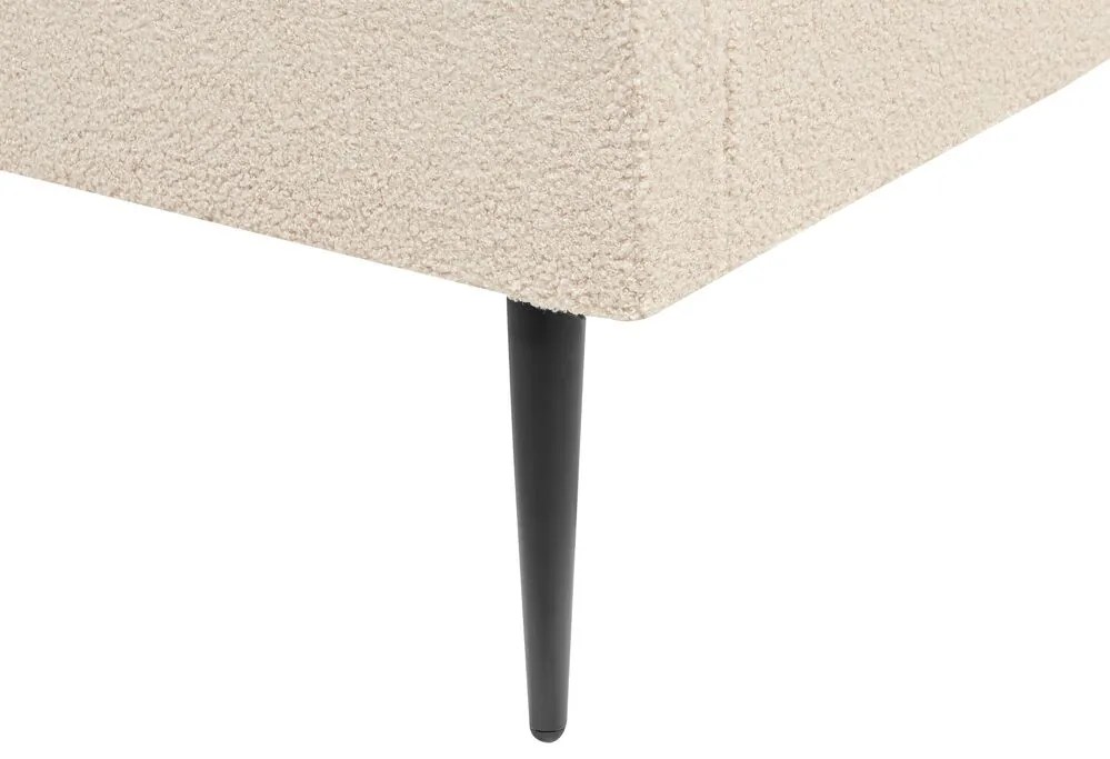 Franciaágy 180 cm Faris (bézs boucle) (ágyráccsal). 1078946