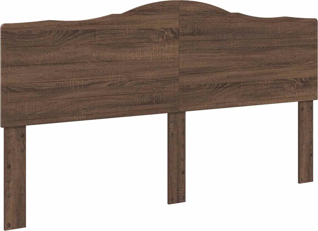 vidaXL Fejtámla Barna Tölgy 180 cm Faanyag