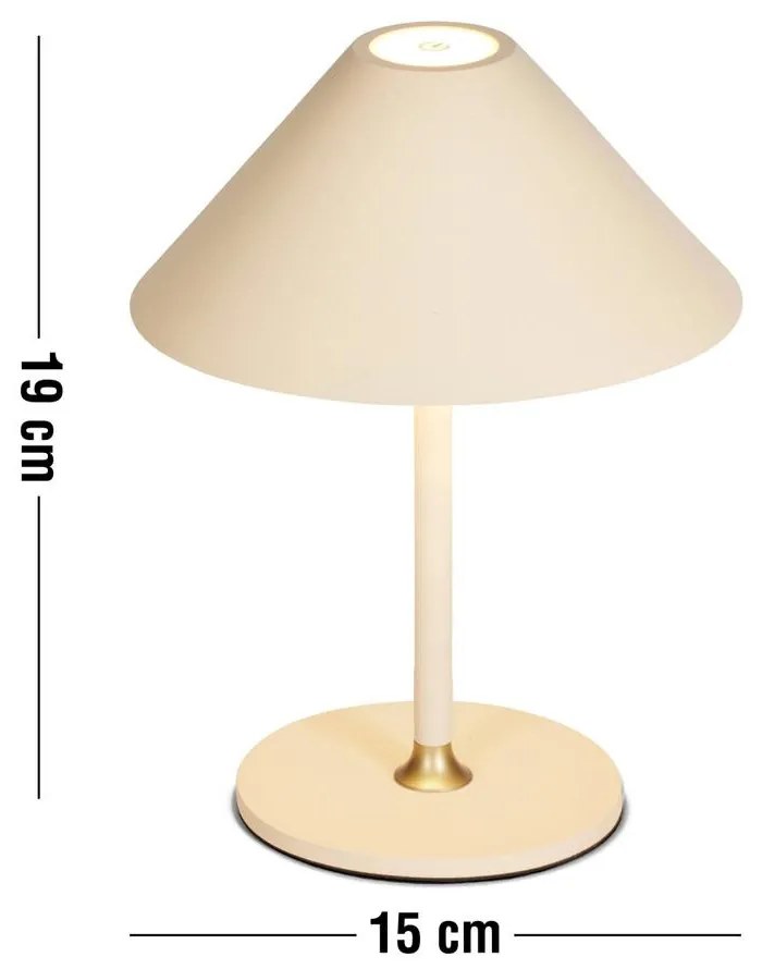 Hygge tölthető LED asztali lámpa