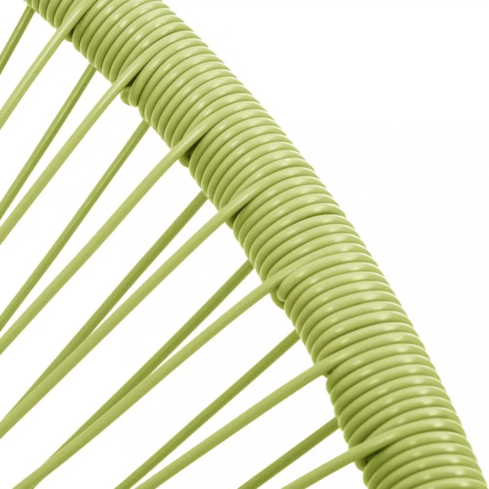 zöld polyrattan kerti Acapulco szék