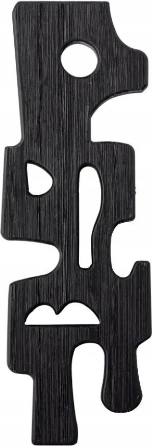 Bloomingville Sare Szobor Fali dekoráció Mdf Fekete