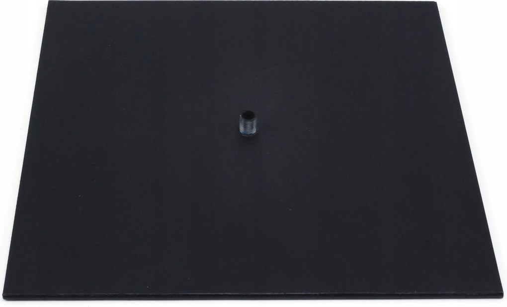 fekete nehéz lámpa alap m10x1 25cm fém alap retro loft lámpa láb