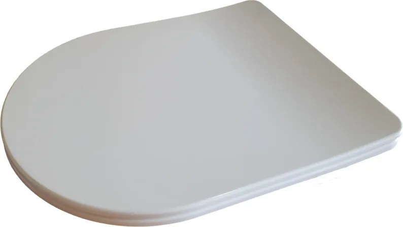 Viva BRILLA SLIM L WC ülőke - duroplast - lecsapódásgátlós - levehető klikk rendszer - 43 x 36,5 cm