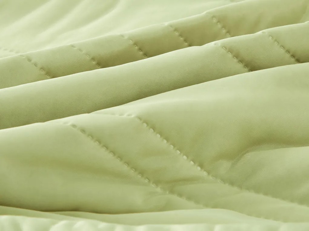 Hűsítő nyári paplan CELIA, zöld Méret: 160 x 200 cm