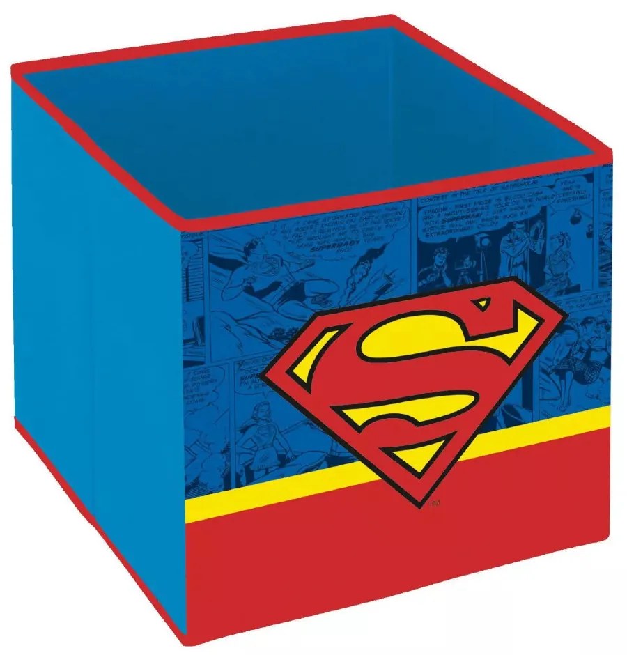 Superman játéktároló 31×31×31 cm