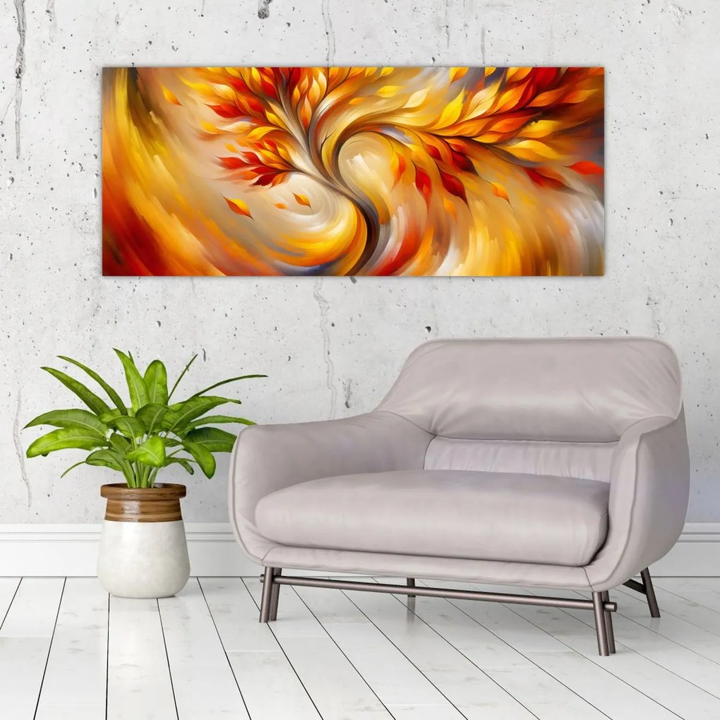 Kép - Őszi fa (120x50 cm)