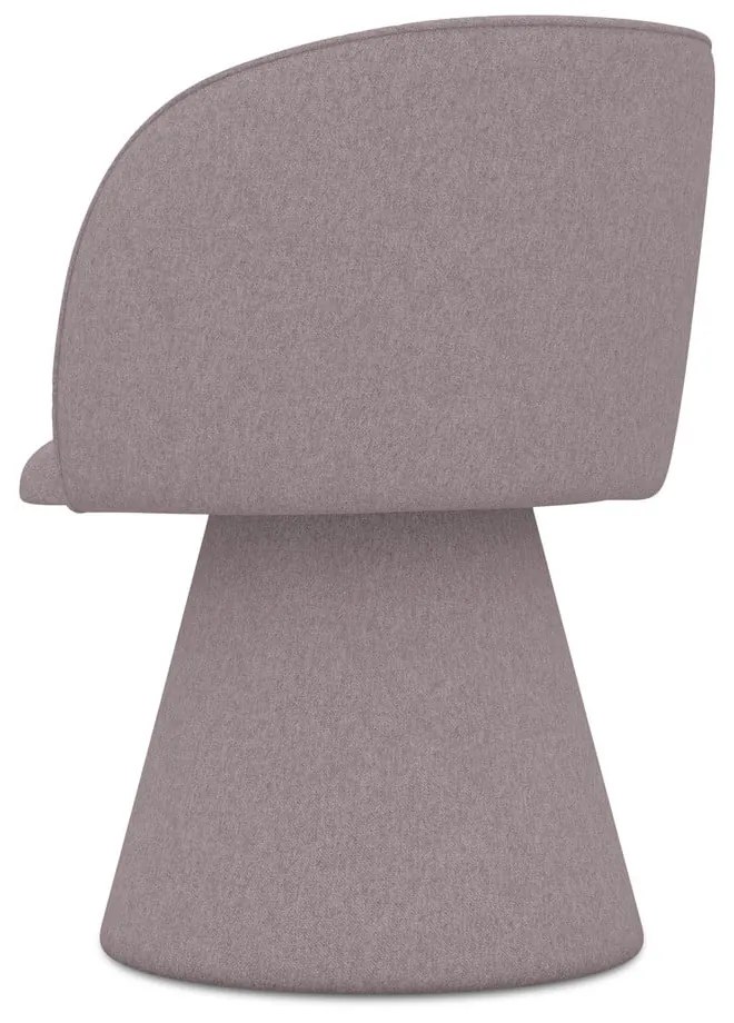 Levendula színű kárpitozott étkezőfotel Maia – Makamii