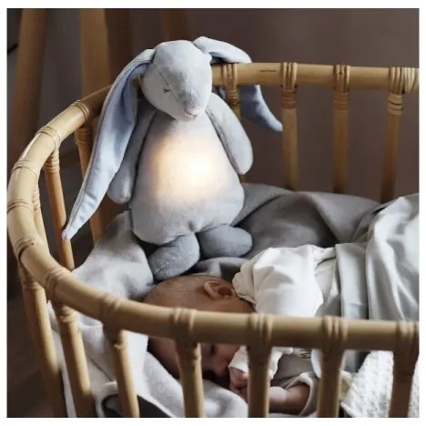 Moonie - Snuggle buddy dallammal és világítással 2.0 nyuszi sky