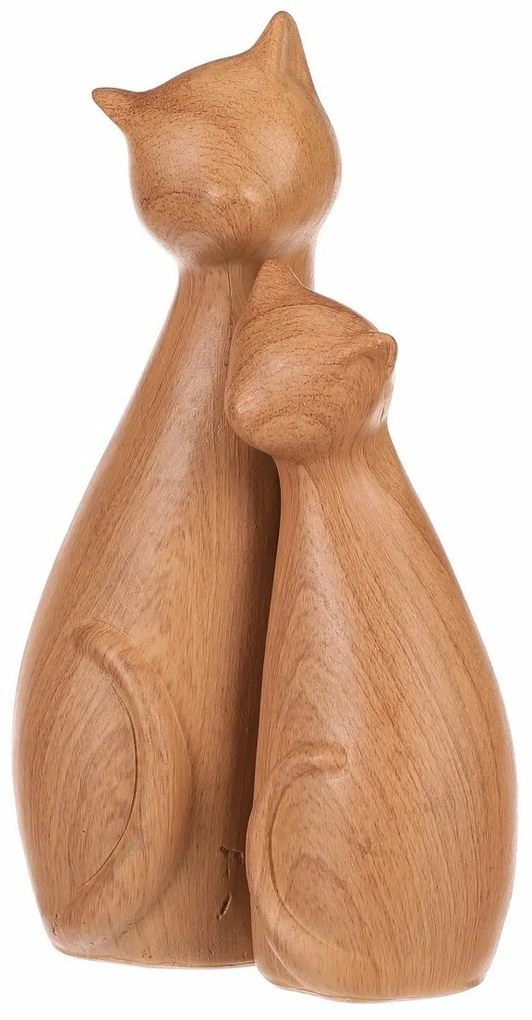 Dekoráció Macskák, 11 x 6 x 17 cm, 2 db-os szett,polirezín