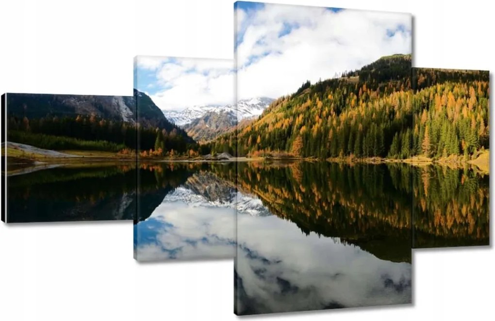 Festmények 130x80 Alpesi kilátás