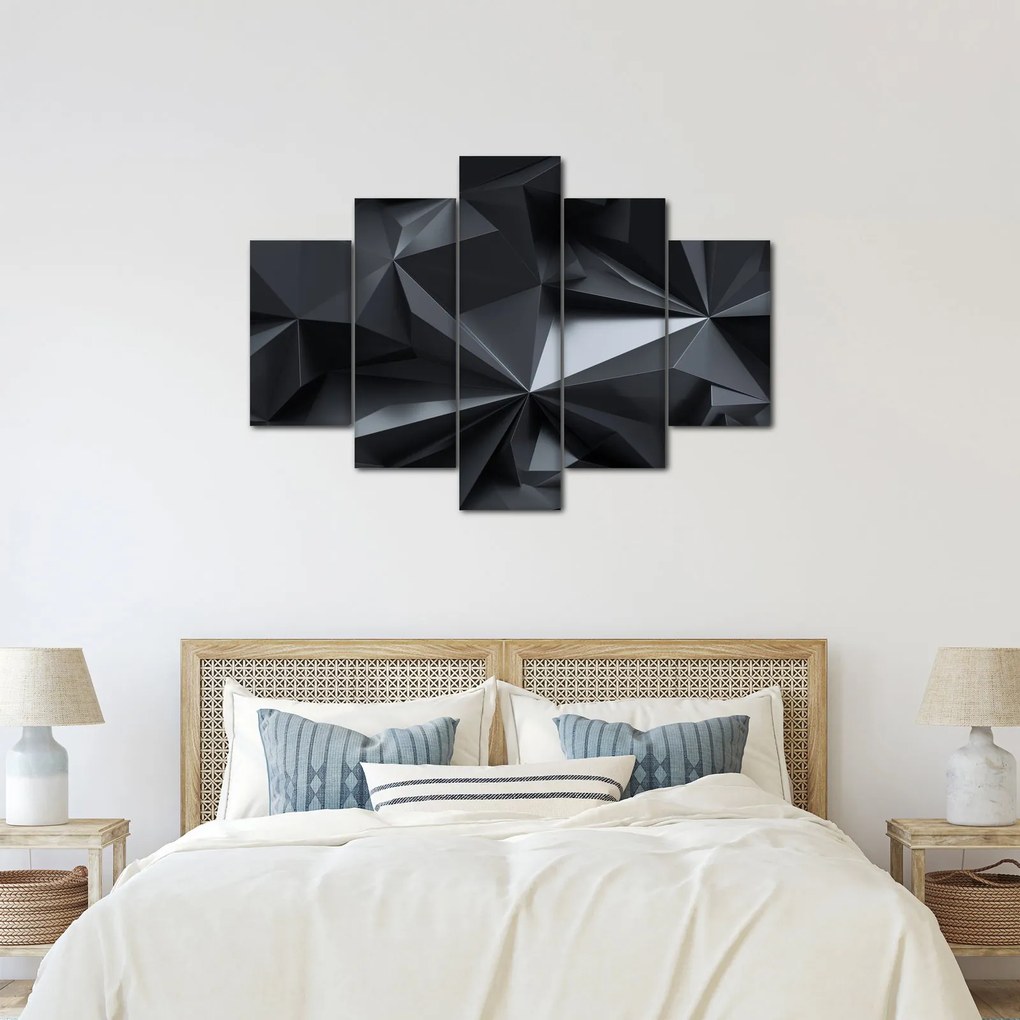 Kép - Geometriai absztrakció (150x105 cm)