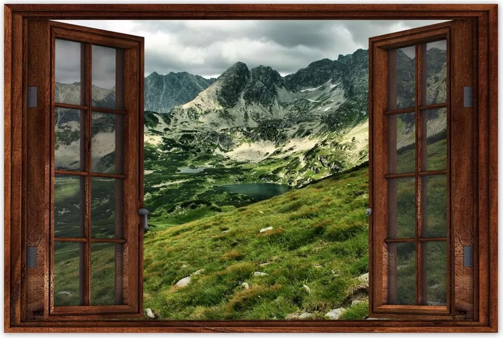 Poszterek 120x80 Tátra Lengyel hegyek Kilátás