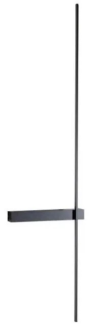 Redo 01-2480 - LED fali lámpatest TANGENT LED/14W/230V 3000K fekete