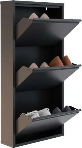 Cipősszekrény, antracit, 50 cm – TR159ORN1101