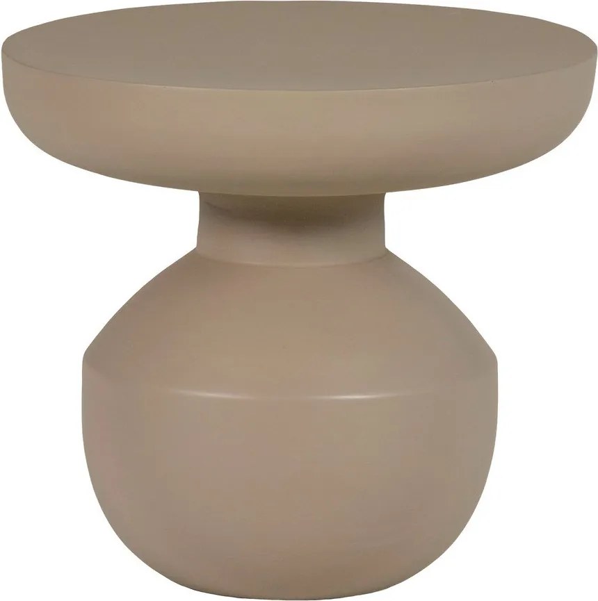 Fém kerek tárolóasztal ø 45 cm Bova – WOOOD