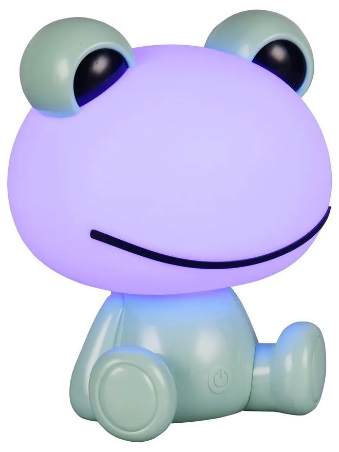 Zöld LED gyerek lámpa Hopper – Reality