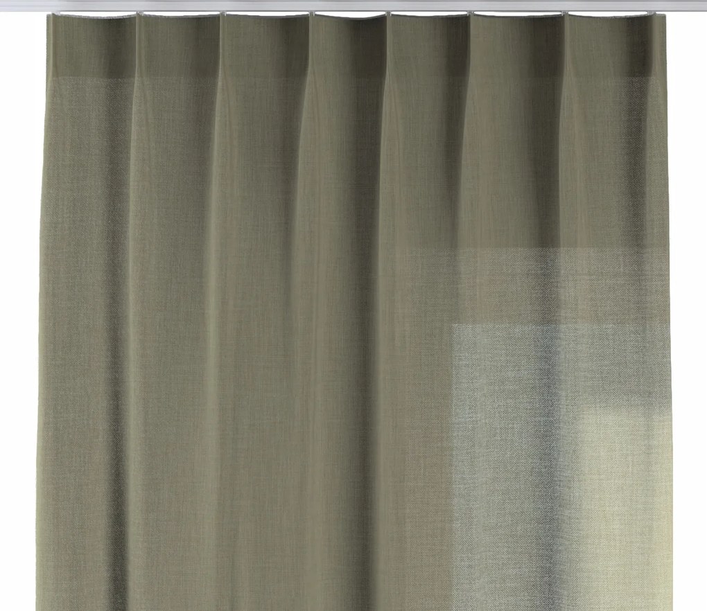 Dekoria Függöny flex akasztóval szimpla 130x245cm zöld árnyalatok