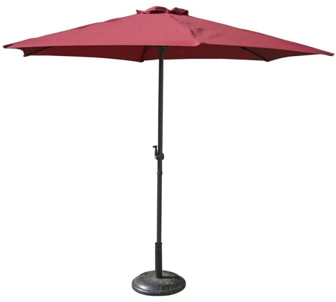 Napernyő 8120 ø 270 cm bordó