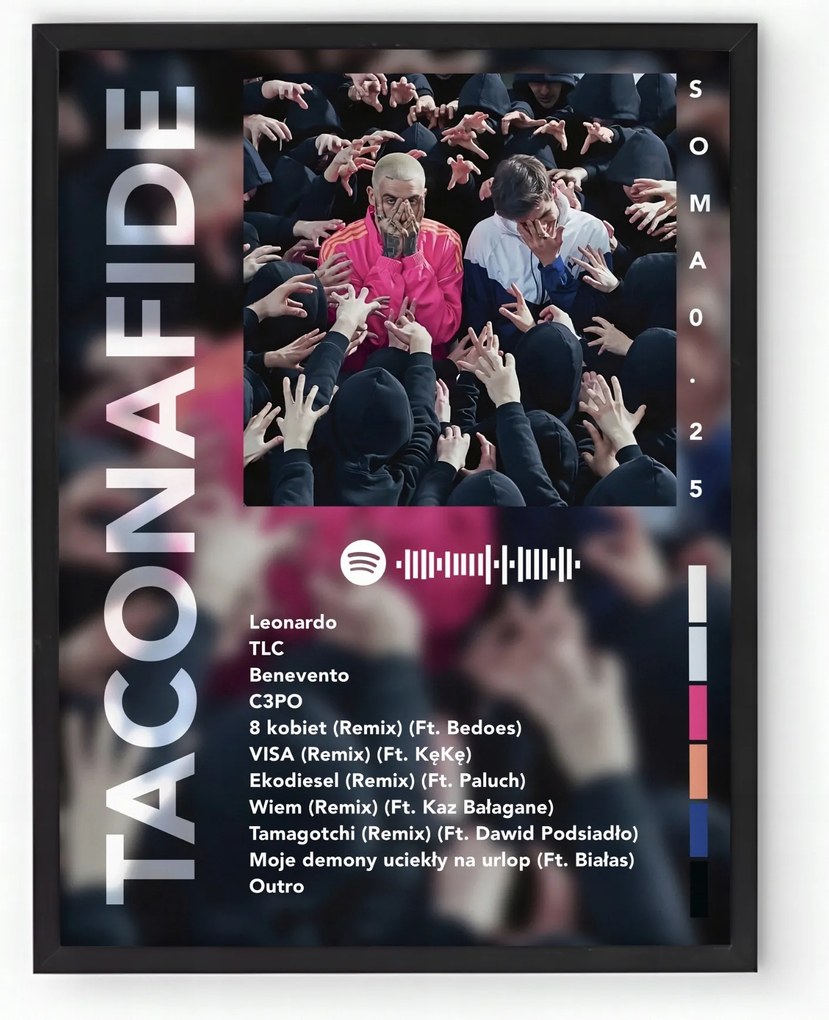 Poszter keretben Album Taconafide Soma 0.25 30x40 cm Ajándék ötlet