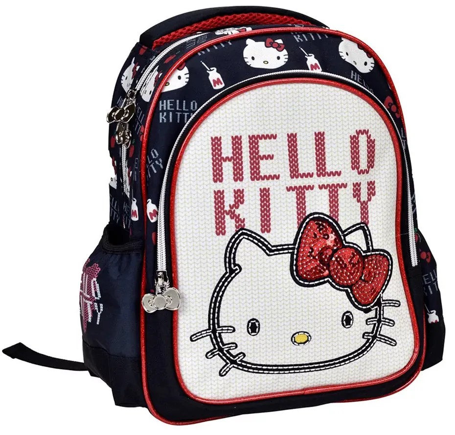 Hello Kitty Heart hátizsák, táska 31 cm