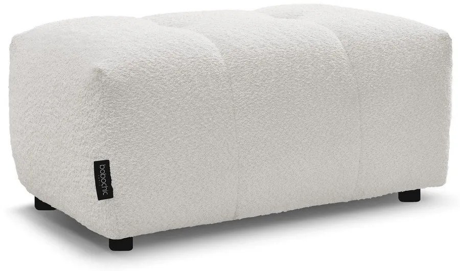 Fehér buklé lábtartó Roxelane – Bobochic Paris