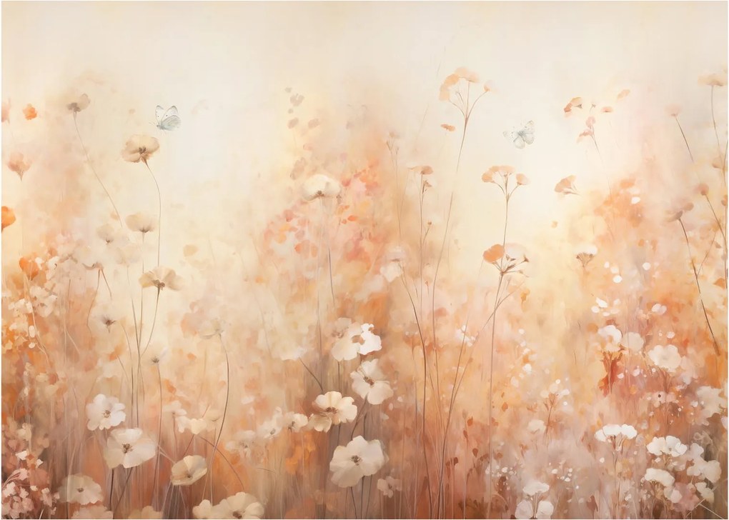 Kép - Vadvirágok mintája (70x50 cm)