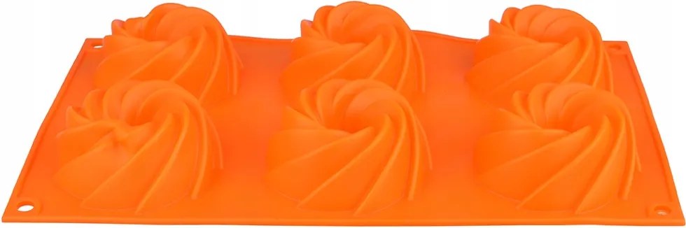 Szilikon Muffin Forma 6 Db Muffinhoz, muffin lyukakkal