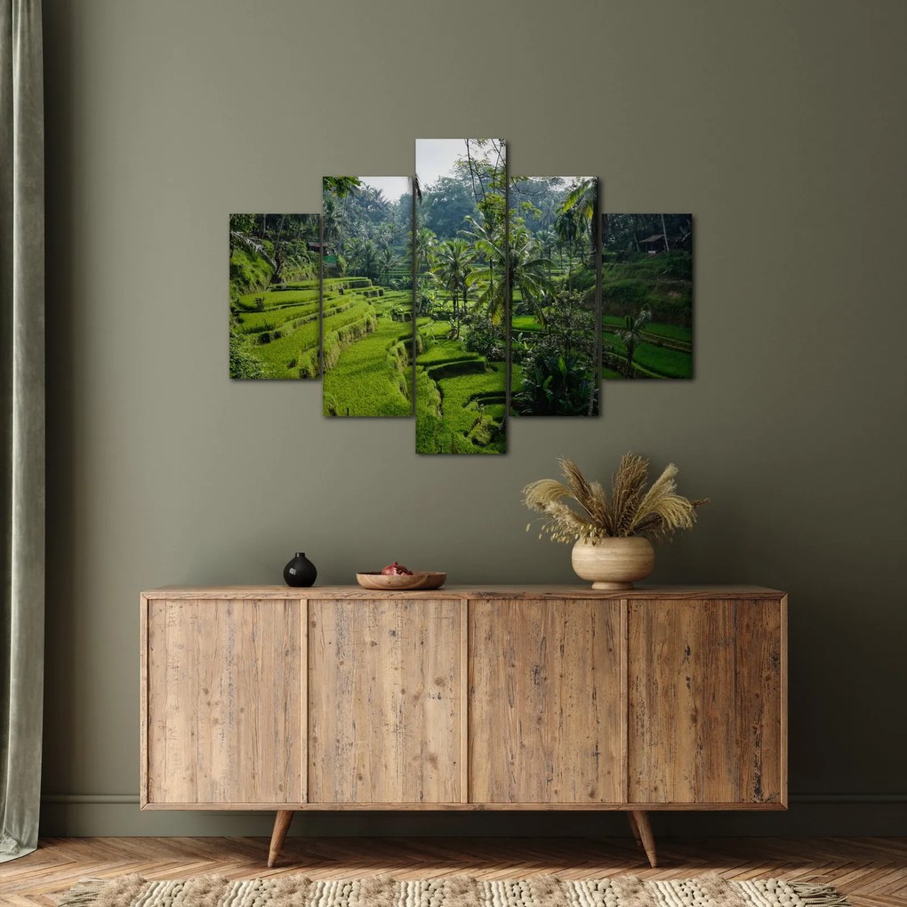 Kép a rizs teraszokról, Tegalalang, Bal (150x105 cm)