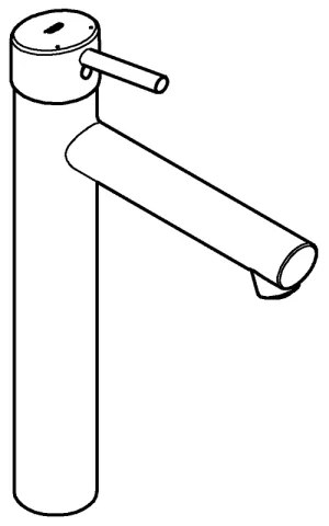 GROHE 23920001 - CONCETTO XL mosdócsaptelep, fényes króm