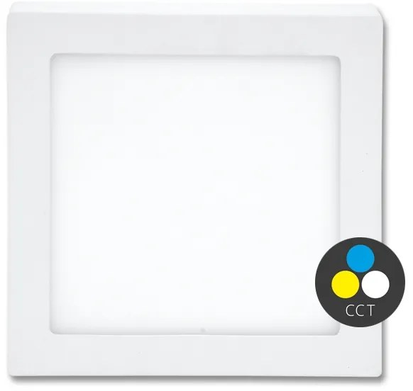 Ecolite LED-CSQ-CCT/18W/BI - RAFA LED mennyezeti lámpa 18W, fehér