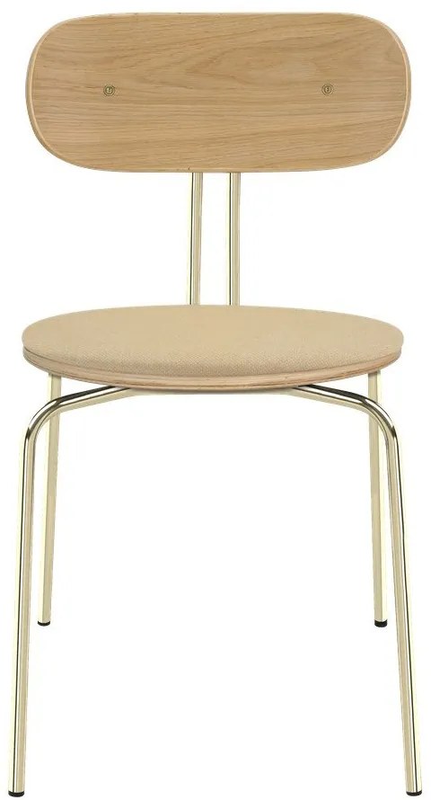 Bézs-aranyszínű étkezőszék Curious – UMAGE