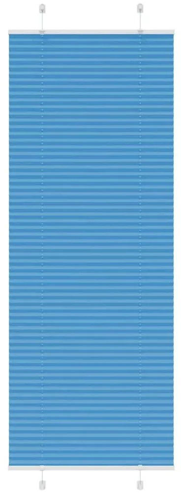 pliszírozott redőny kék 70x200 cm szövetszélesség 69,4 cm