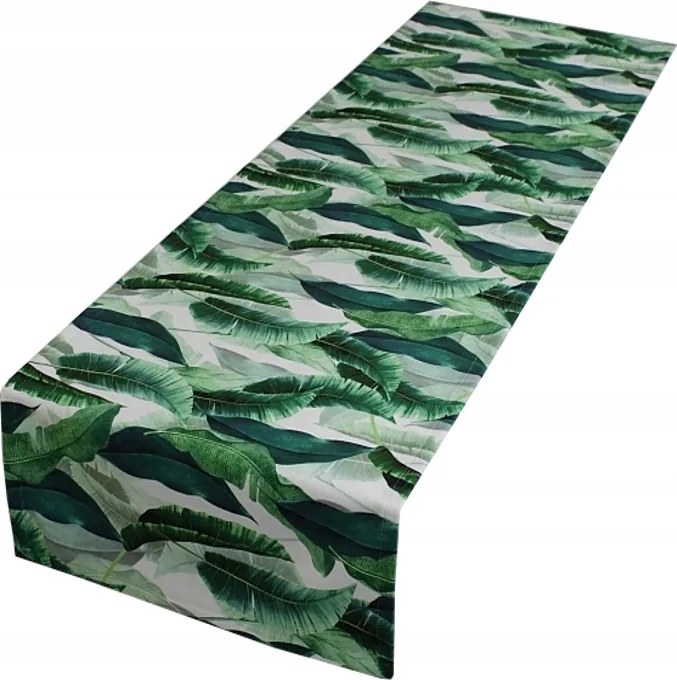 Velúr Futófelület delikát levelek 40x140 velúr velvet