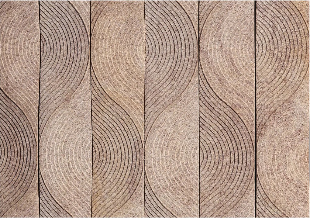 Dekoratív Fotótapéta Hálószobába Fa hullámok 208x146 Ragasztó