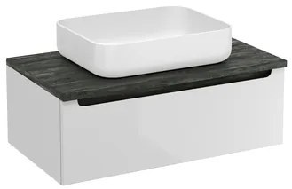 Naturel Stilla Mosdó alatti szekrény 80x30x45 cm fehér STILLAD08005DC