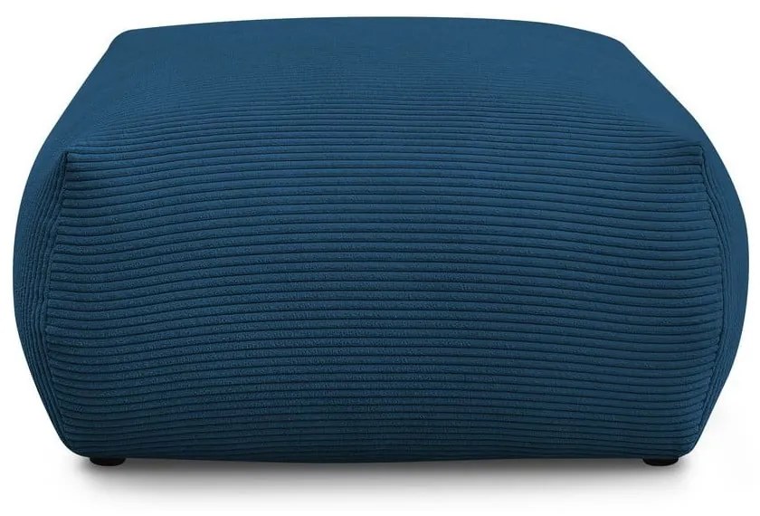 Sötétkék kordbársony lábtartó Voltaire – Bobochic Paris