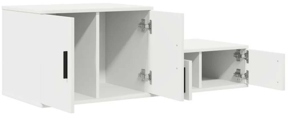 Tárolószekrény Fehér 103x41x40 cm Mérnöki Fa