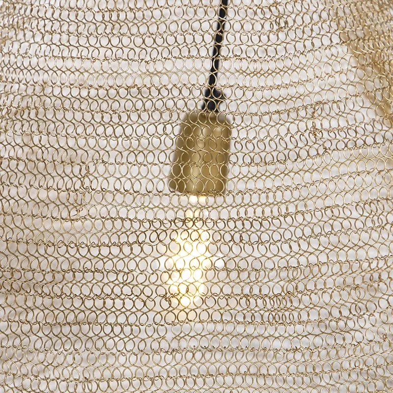 Keleti függőlámpa arany 60cm - Nidum