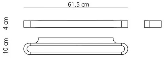 Artemide AR 1913050A - LED Fali lámpa TALO 60 1xLED/25W/230V