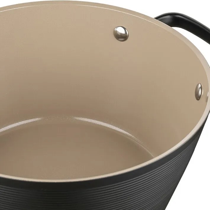 Florina Alumínium edény Carina Black 2,2 l, 20 cm, 20 cm átmérőjű