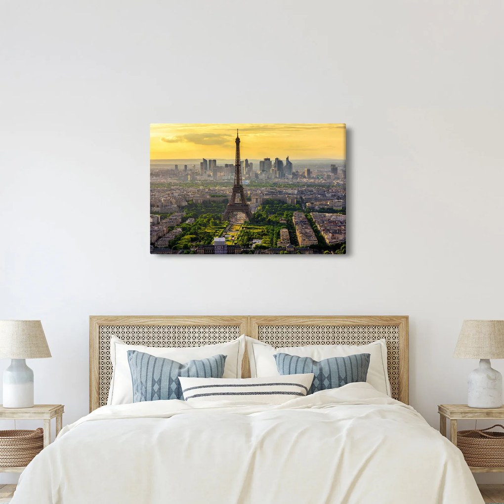 Kép - Párizsi panoráma (90x60 cm)