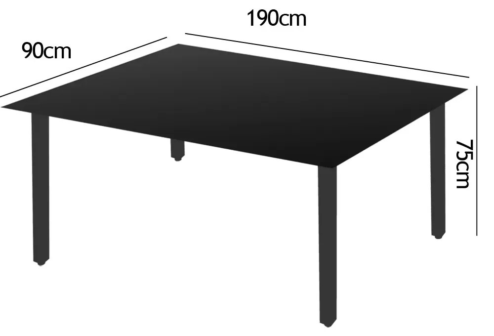 Deuba Alumínium szett Alu 1+8 - antracit