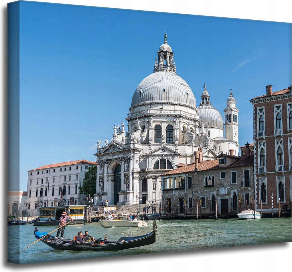 Vászonkép Olaszország építészet Velence 50X40