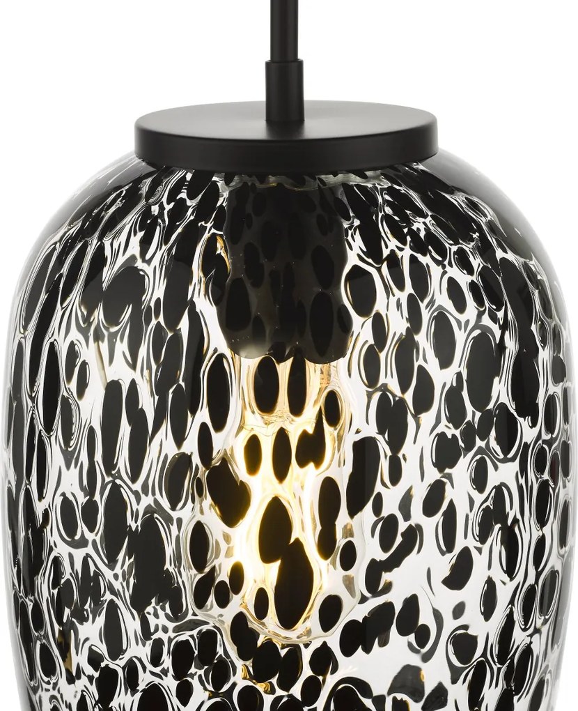Dar Lighting modern függeszték gethin fekete darget0122
