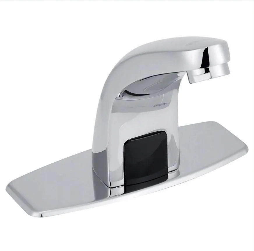 Kézérintés Nélküli Mosdó Csaptelep Fényérzékelős